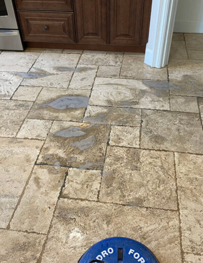 Natural Stone Cleaning Before